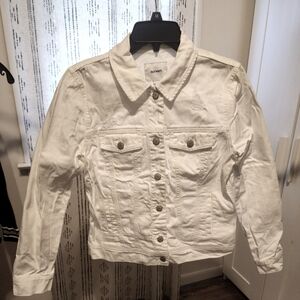 White Denim Jacket